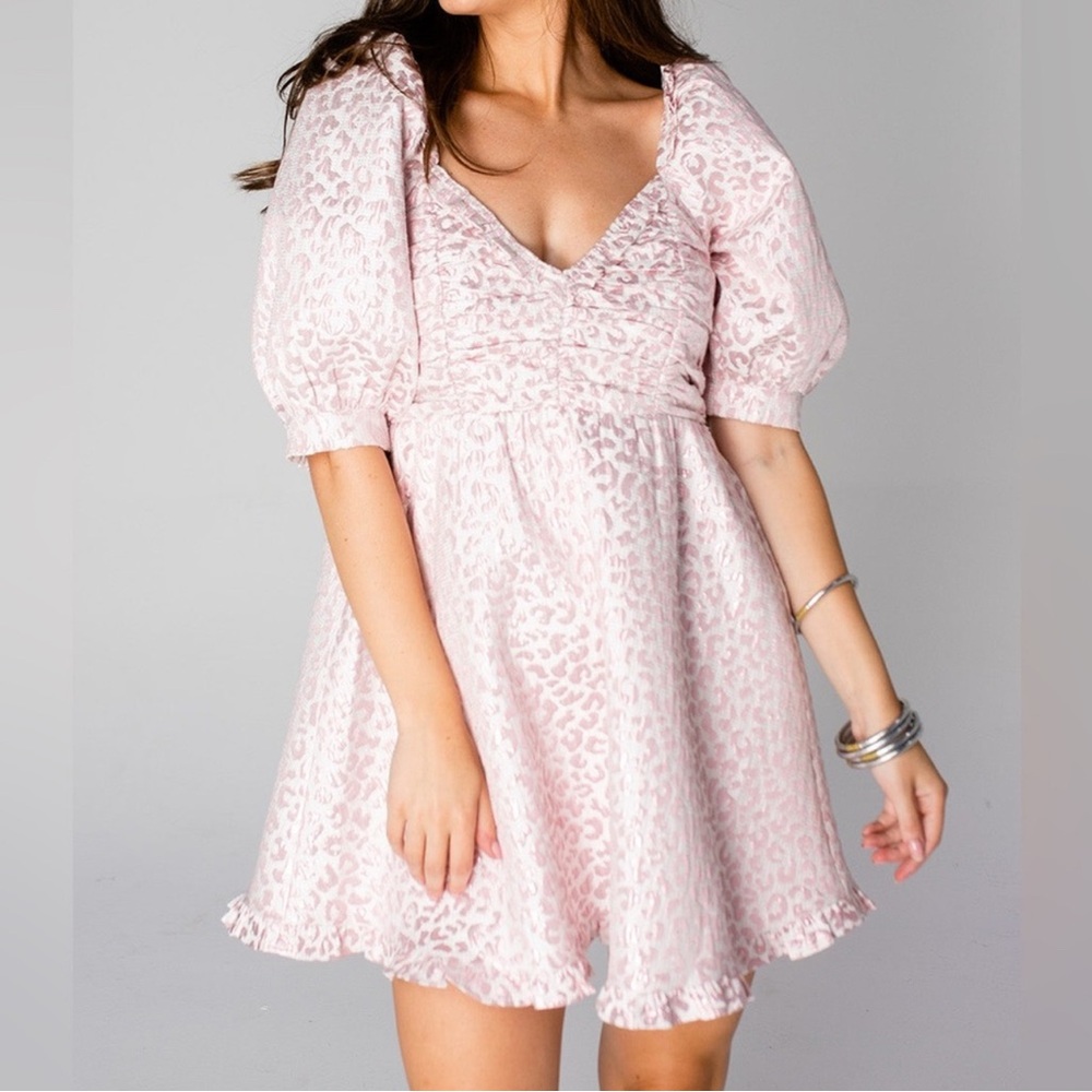 Buddy Love Blush Pink Mini Dress